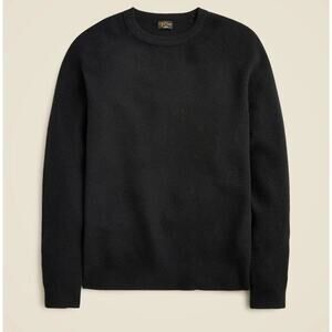J. Crew Cashmere waffle sweater black XXL